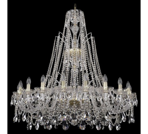 Подвесная люстра Bohemia Ivele Crystal 1411/20/400/XL-120/G 1411