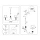 Подвесная люстра Ambrella Light LH71217 HIGH LIGHT