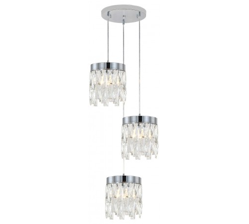 Подвесной светильник Indigo 12029/3P Chrome Anna