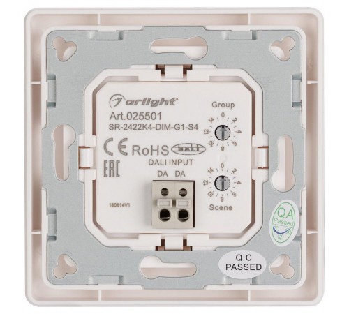 Панель-диммера клавишная накладная Arlight 025501 Intelligent