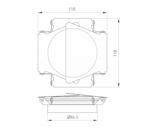 Кольцо декоративное Arlight 046761 CALIPSO