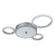 Потолочная люстра Escada 10268/4LED Silver Saturn