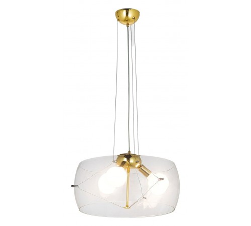 Подвесной светильник LUMINA DECO LDP 6018-500 PR+F.GD Globo