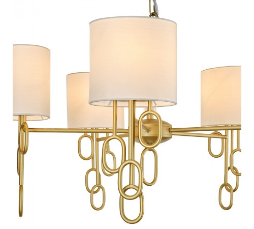 Подвесная люстра Indigo 13026/5P Gold Amali