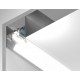 Короб для контурной подсветки натяжного потолка Ambrella Light GP4050AL GP