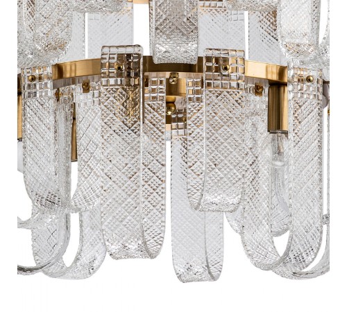 Подвесная люстра Indigo 12027/18P Brass Brina