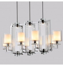 Люстра на штанге iLamp RM6201-8P CR+CL King