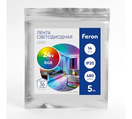 Лента светодиодная Feron 48946 LS531