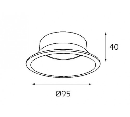 Кольцо декоративное Italline reflector for 3160 3160