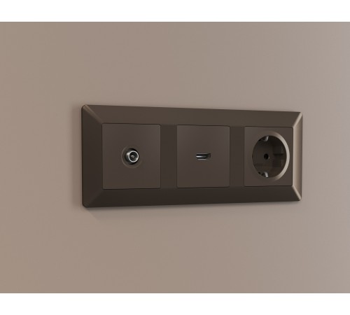 Накладка для розетки HDMI Ambrella Volt AP6440 Quant