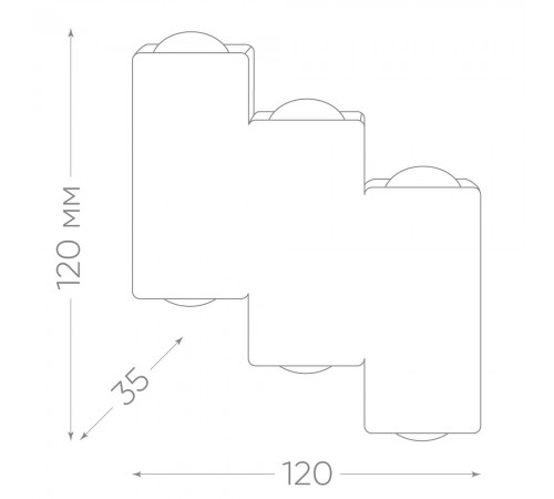 Накладной светильник Feron 11704 Нью-Йорк