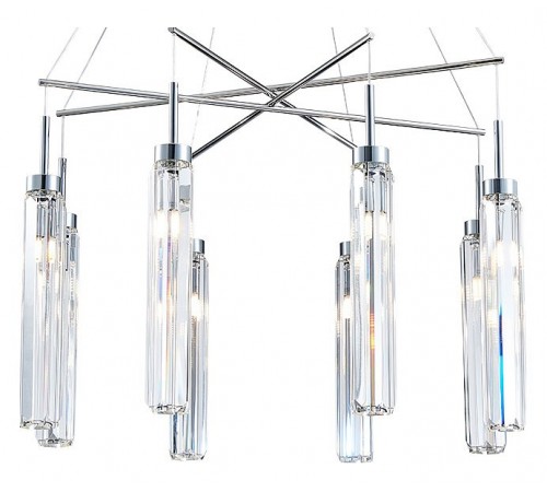 Подвесная люстра Newport 4524+4/S chrome 4520