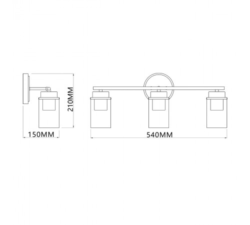 Бра Escada 2118/3A Dinasty
