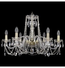 Подвесная люстра Bohemia Ivele Crystal 1402/6/240/G 1402