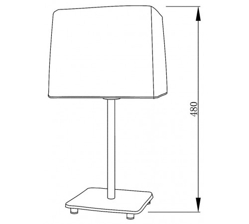 Настольная лампа декоративная Lucia Tucci BRISTOL T894.1 Bristol 5