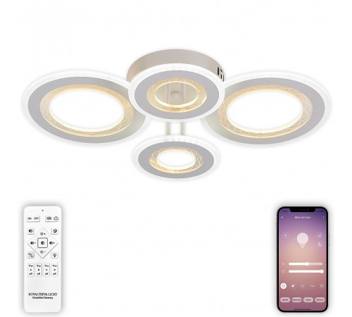 Потолочная люстра Natali Kovaltseva LED LAMPS 81196 Groove