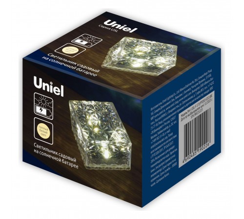 Наземный низкий светильник Uniel UL-00011750 ICECUBE