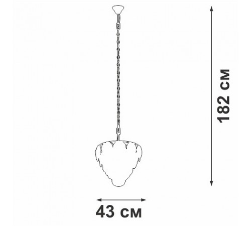 Подвесная люстра Vitaluce V58340-8/10 V58340