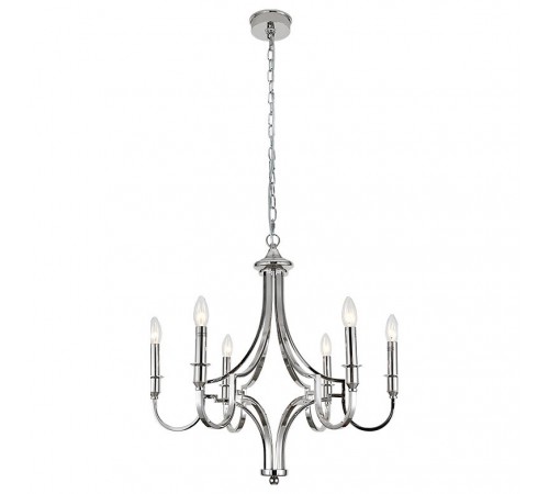 Подвесная люстра Newport 3456/С nickel DANIELA