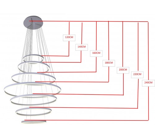 Подвесной светильник Kink Light 08537,01(4000K) Тор