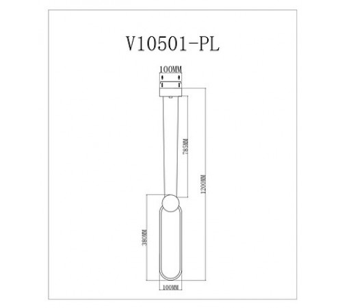 Подвесной светильник Moderli V10501-PL Store