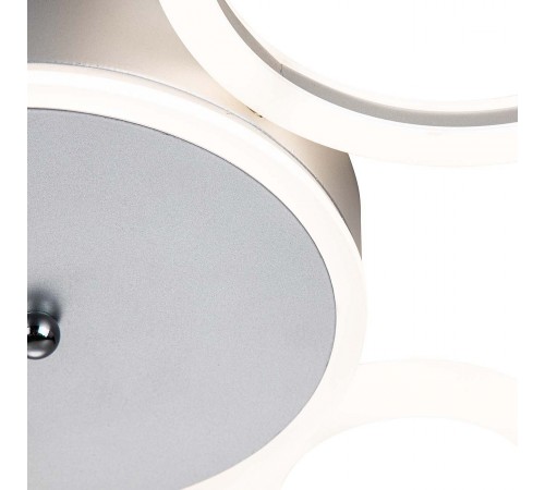 Потолочная люстра Escada 10268/4LED Silver Saturn