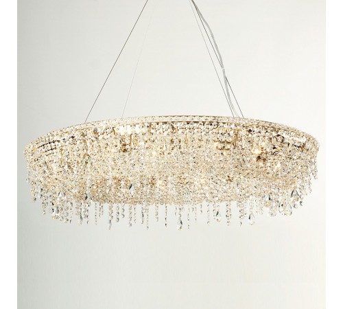 Подвесная люстра Newport 10910+6/S gold 10900