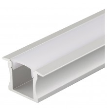 Профиль встраиваемый Arlight 018243 ALU-SLIM-H15-F-2000 ANOD+FROST