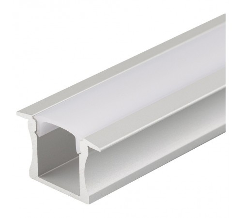 Профиль встраиваемый Arlight 018243 ALU-SLIM-H15-F-2000 ANOD+FROST