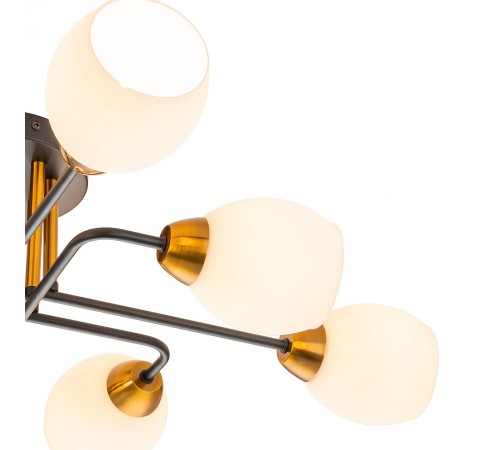 Люстра на штанге Escada 1132/8P Black Hope