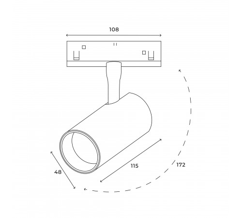 Светильник на штанге Hesby Lighting 0076 ElDeko