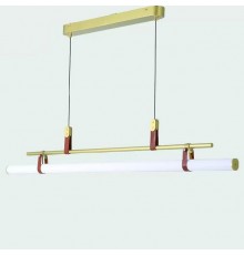 Подвесной светильник iLedex 9498P-46W-3000K GL-BR-WH Zoom