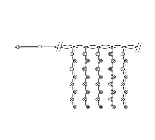 Занавес световой Feron 41628 CL24