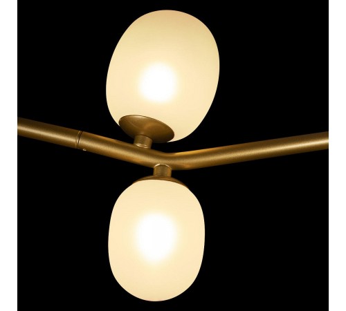 Люстра на штанге Loft it 10212/8L Gold Sakura