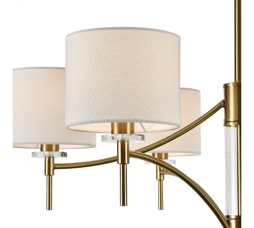 Подвесная люстра Indigo 13031/6P Brass Boheme