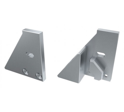 Заглушка для профиля с отверстием левая Arlight 026730 ALM