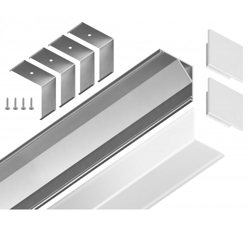 Профиль накладной угловой внутренний Ambrella Light GP2150AL GP