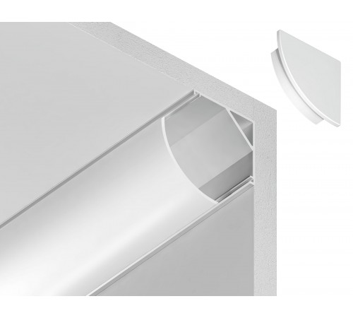 Профиль накладной угловой внутренний Ambrella Light GP2100WH GP