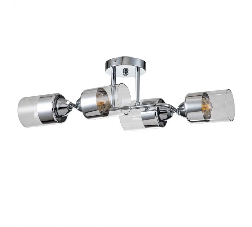 Люстра на штанге Escada 1110/4P Chrome Bungarus