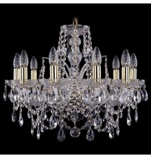 Подвесная люстра Bohemia Ivele Crystal 1411/10/195/G 1411