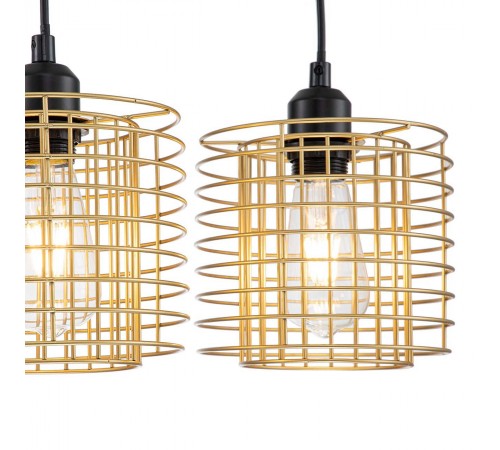 Подвесной светильник Escada 10190/3S Gold Grid