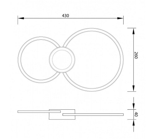 Накладной светильник Mantra 6230 Mural