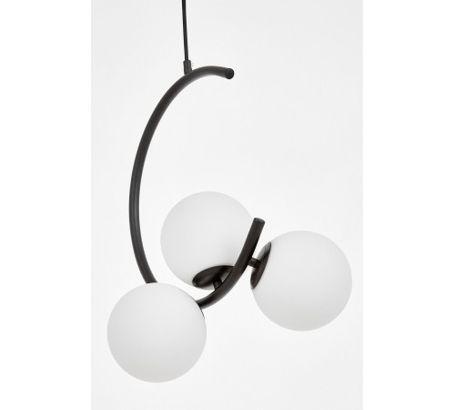 Подвесная люстра LUMINA DECO LDP 7031-3 BK BONIO