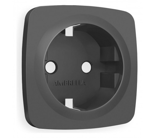 Накладка для розетки с заземлением Ambrella Volt OP9060 Quant