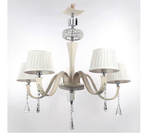 Подвесная люстра Lucia Tucci Pelle Bianca 119.5 Pelle