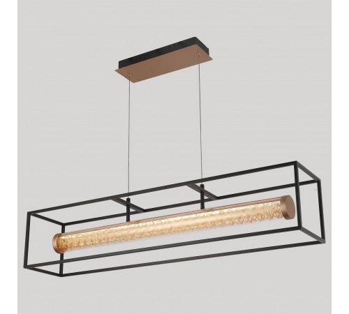 Подвесной светильник iLedex 4737-90 MBK+SGD Look