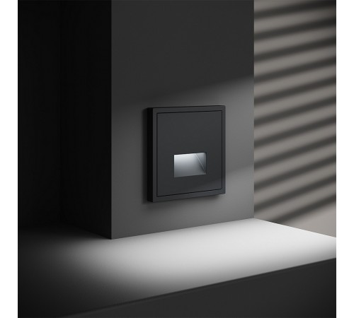 Заглушка для поста с подсветкой, без рамки Voltum VLS070607 S70