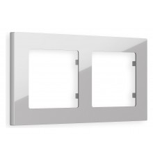 Рамка на 2 поста Ambrella Volt AF220402 Techno