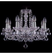 Подвесная люстра Bohemia Ivele Crystal 1402/8/160/Ni/Balls 1402