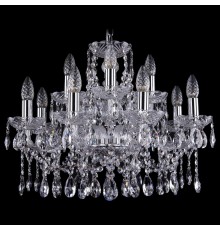 Подвесная люстра Bohemia Ivele Crystal 1413/8+4/200/Ni 1413